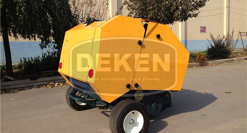 china mini round baler