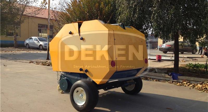 mini round baler in china